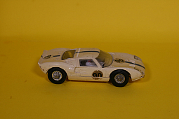 Slotcars66 Ford GT 1/40th scale Jouef slot car white #90 